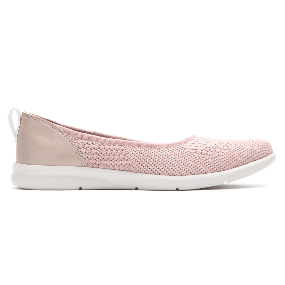Rockport Slip-Ons Dame Rosa - Ayva Washable Strikke Ballet - FUIY37516
